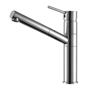 Змішувач кухонний з поворотним висувним виливом