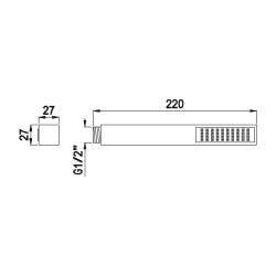 Ручна лійка SHOWER SYSTEMS 145 510 5 BRUMA