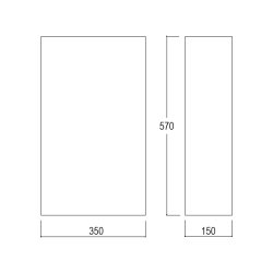 Урна без кришки 30 л. GENERAL ACCESSORIES 150 403 0 BRUMA